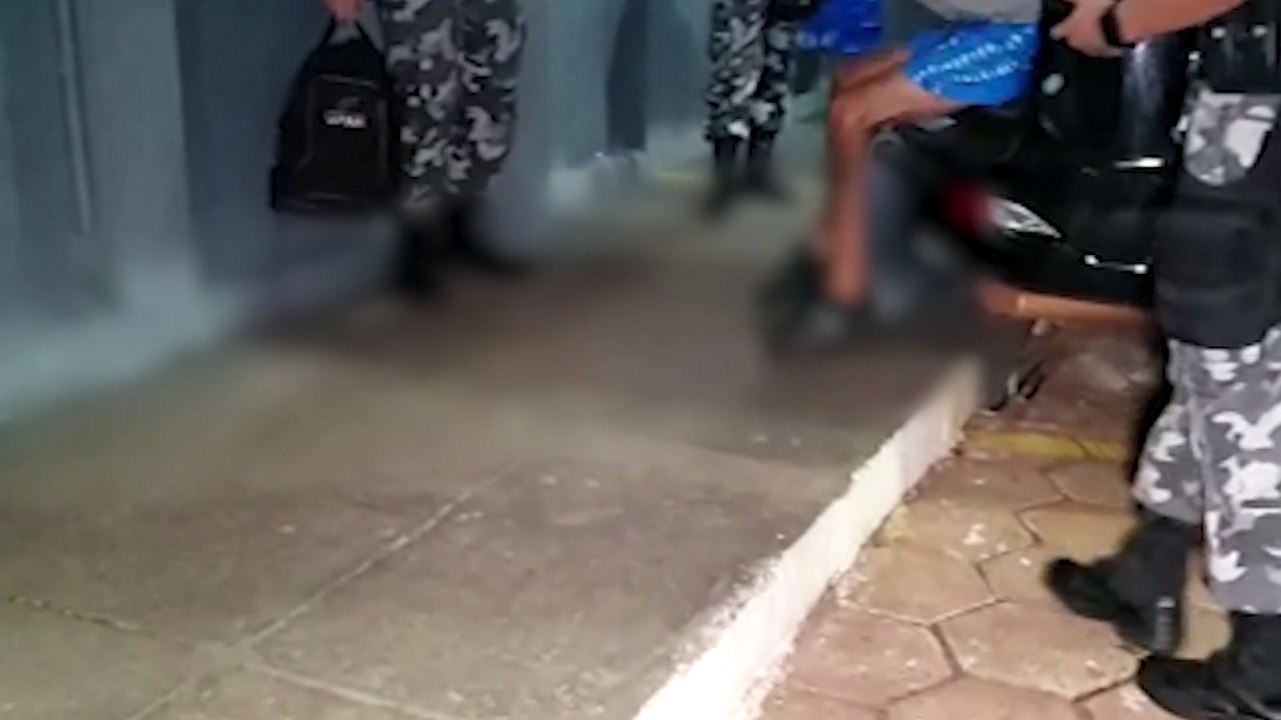 Dupla é detida pelo Choque nas proximidades da Prefeitura