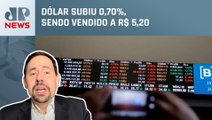 Ibovespa interrompe sequência de altas e cai 0,78% nesta sexta (21)