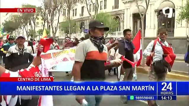 Toma de Lima : Así van las manifestaciones en la capital