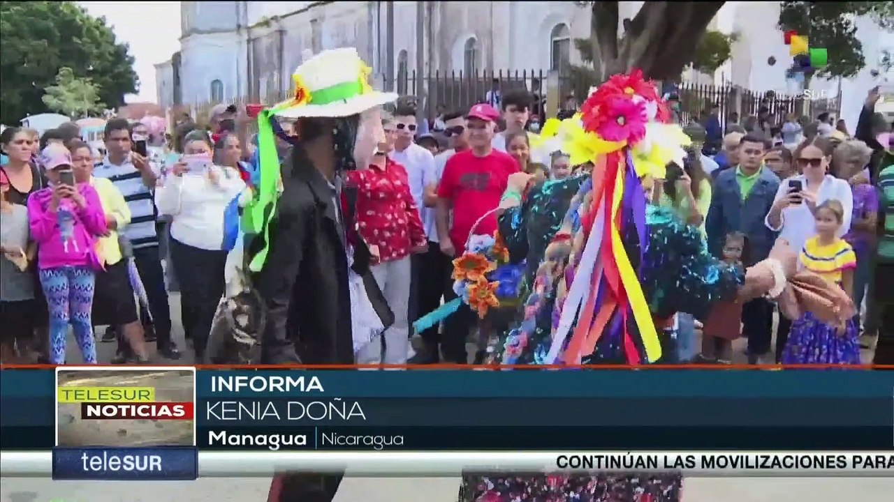 Nicaragüenses celebran fiestas de San Sebastián...
