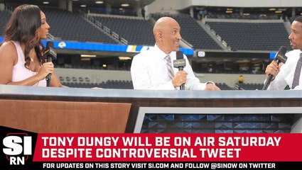 Tony Dungy Will Go On Air Despite Controversial Tweet