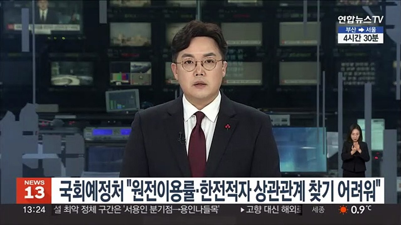 국회예정처 "원전 이용률과 한전 적자 상관관계 찾기 어려워"