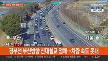 귀성길 정체 감소 시작…서울→부산 6시간 10분