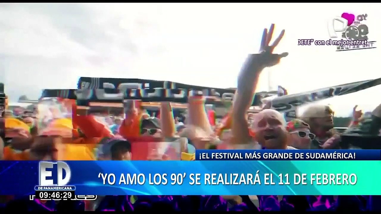 Festival Yo Amo Los 90s 5ta Edición, 11 de Febrero 2023 Lima Perú