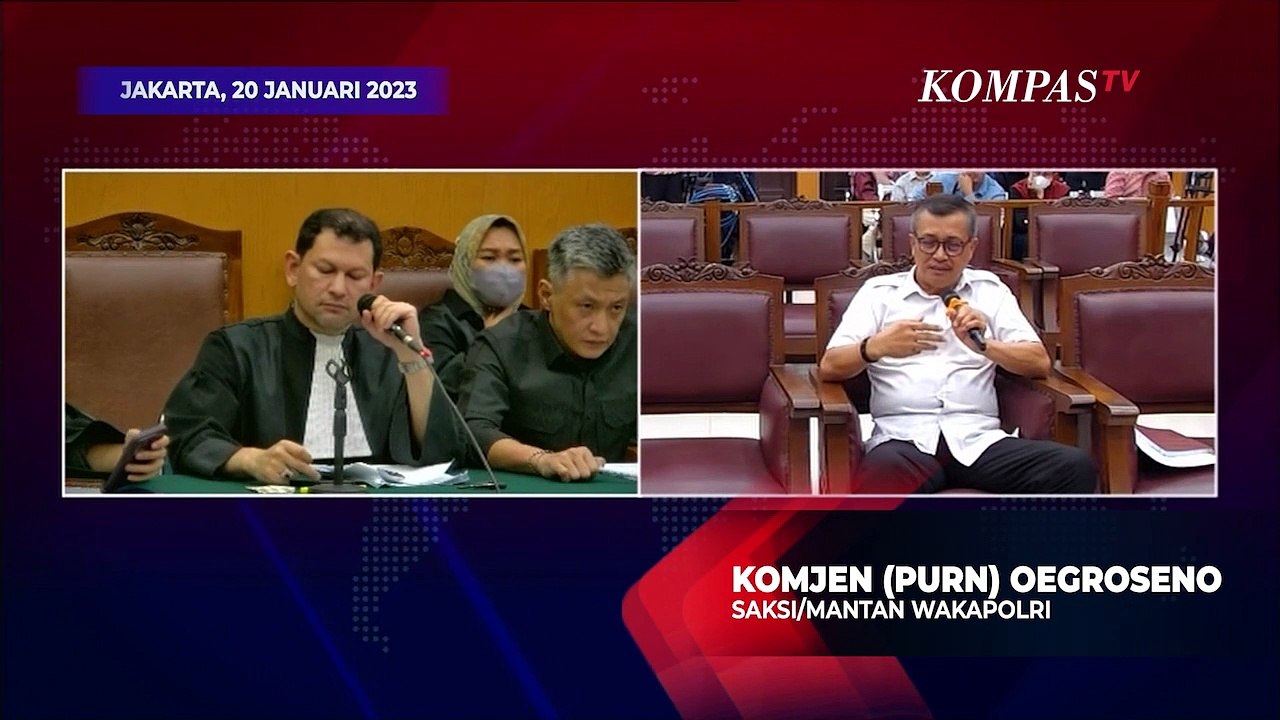 Cerita Eks Wakapolri Oegroseno Saat jadi Atasan Hendra Kurniawan: Dia Berani Beda