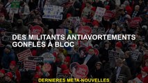 Bloc Antifortation gonflée des militants