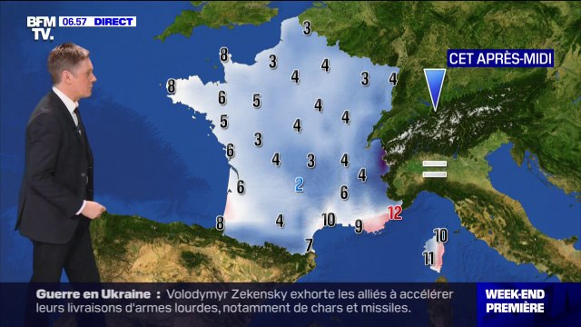 Un temps globalement sec et froid prévu ce samedi