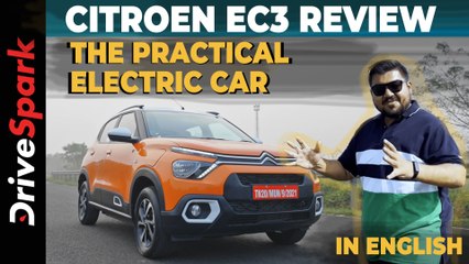Citroen eC3 Review by Punith Bharadwaj | Range 320KM | The Practical Electric Car