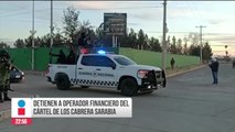 Detienen en Durango a operador financiero del Cártel de Sinaloa