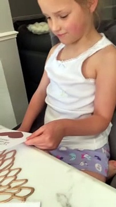 Girl Cries Happy Tears When She Finds Out She's Going to Be a Big Sister