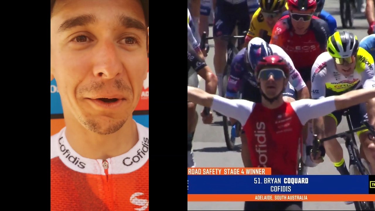 Santos Tour Down Under 2023 - Bryan Coquard : "C'était l'objectif de gagner en WorldTour, c'est parfait !"