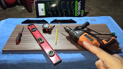 Cómo instalar una repisa en la pared muy facil y rapido