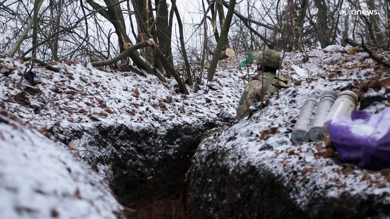 'Du hast ein, zwei Sekunden, um in Deckung zu gehen' - Besuch an der Frontlinie im Donbas