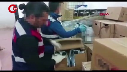 Jandarmadan sahte motor yağı operasyonu