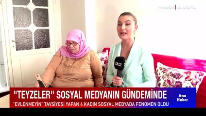 "Teyzeler" sosyal medyanın gündeminde: Bekarlık sultanlıktır