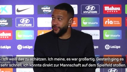 Depay deutlich: "Man konnte die Dynamik spüren"