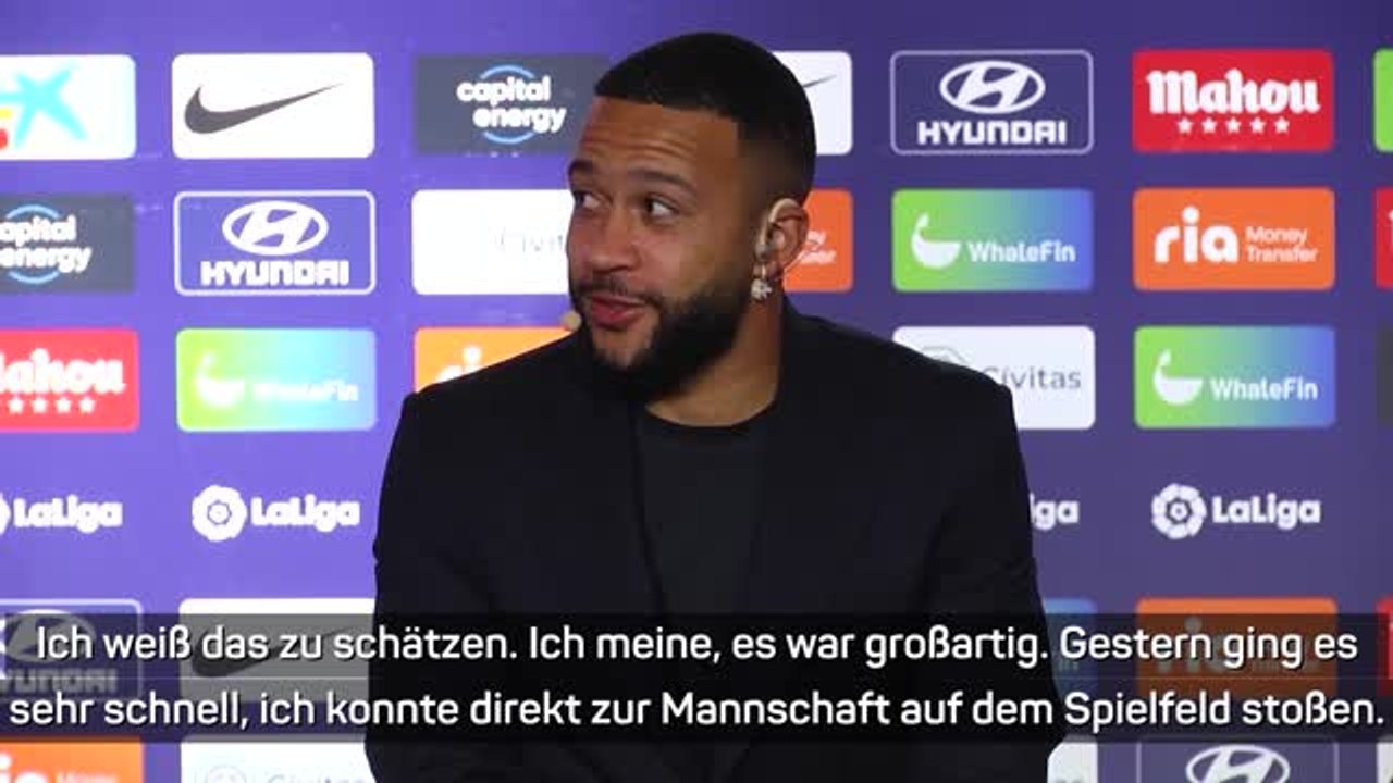 Depay deutlich: 'Man konnte die Dynamik spüren'