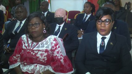 Les énarques en formation sur le processus électoral a la CEI