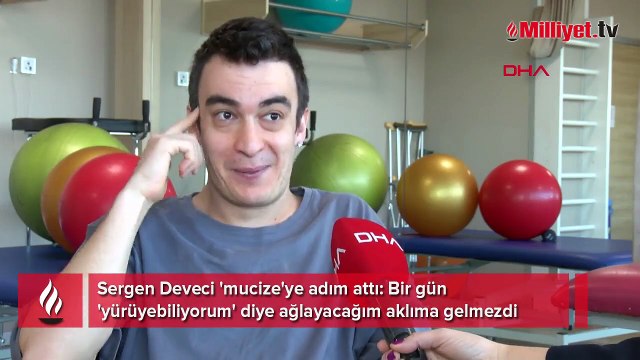 Felç kalma riski vardı! Sergen Deveci mucizeyi başardı