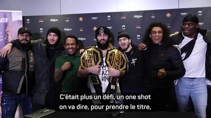 ARES 11 - Abdouraguimov : "C'était plus un défi pour avoir le statut de double-champ"