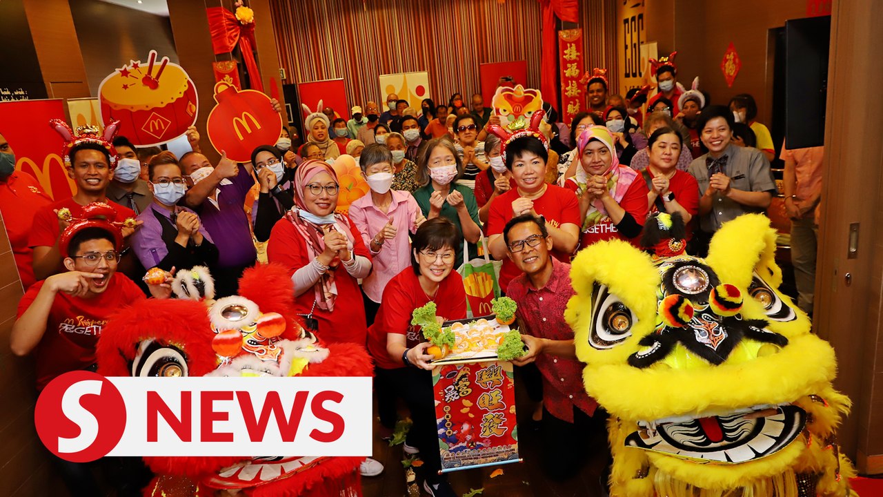 McDonald’s spreads Chinese New Year joy at old folk homes nationwide