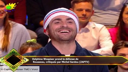 Delphine Wespiser prend la défense de  Rousseau, critiquée par Michel Sardou (ZAPTV)