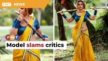 Model slams critics after Pongal clip boils over into cultural controversy