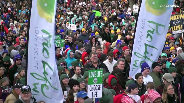 March for Life in Washington - Abtreibungsgegner drehen Siegesrunde vor Supreme Court