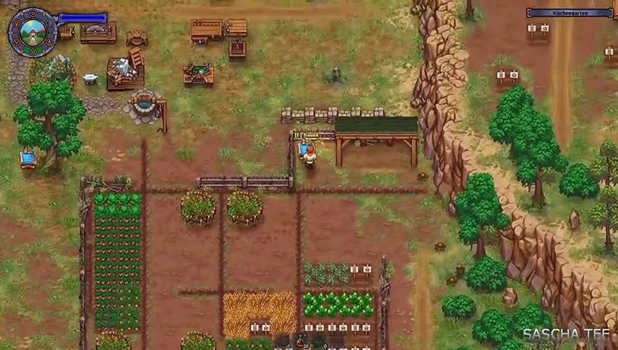 Die ersten 'Freiwilligen' gehen schuften. Graveyard Keeper #54 (Part 1)