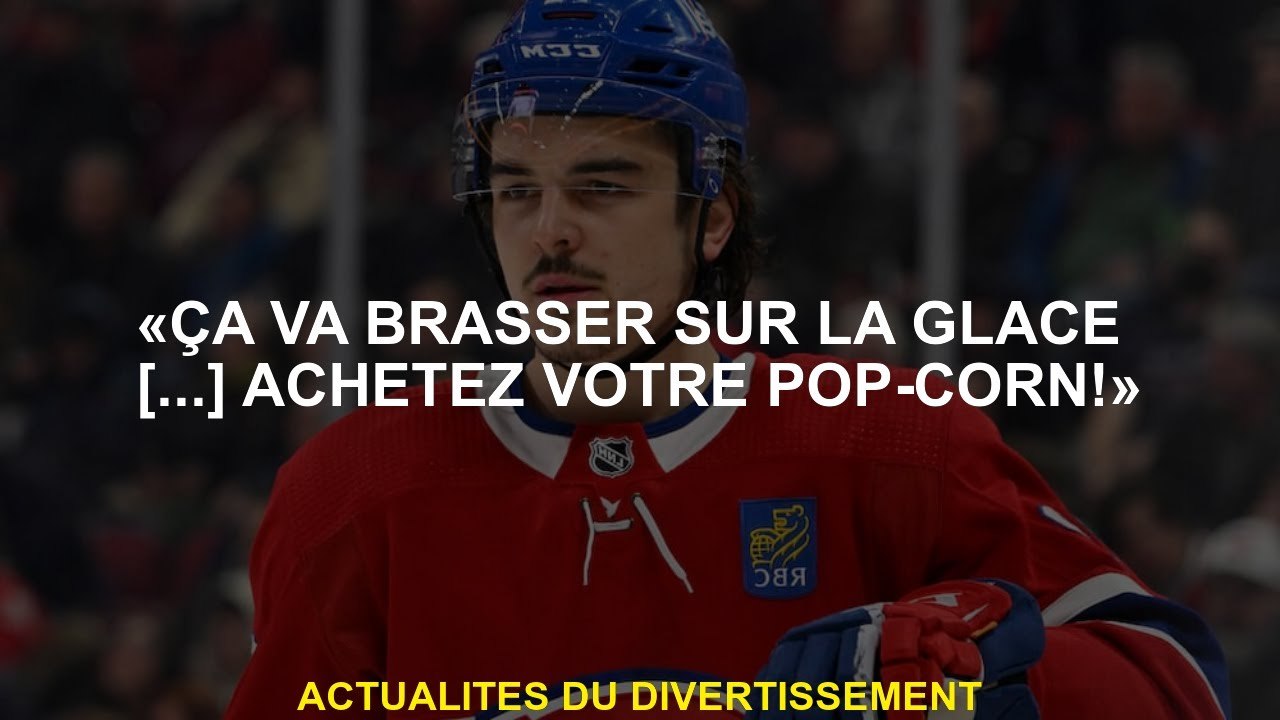 "Il se préparera sur la glace [...] Achetez votre pop-corn!"
