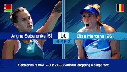 Sabalenka eases into fourth round in Melbourne