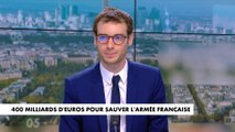 Louis Morin : «15 milliards par an, c’est la hausse du budget sur six ans mais entre-temps il y a un eu l’inflation donc ce n’est pas tant que cela»