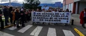 Protesta por la sanidad en el Bierzo