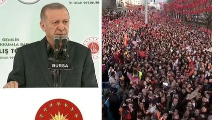 Cumhurbaşkanı Erdoğan, "Seçimin sinyalini vereceğiz" dediği ilde konuştu! İşte alanda toplanan kişi sayısı