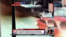 TNVS driver, nanakawan ng cellphone nang nakaidlip sa kanyang sasakyan; social media account niya, ginagamit pa umano sa panloloko | 24 Oras Weekend