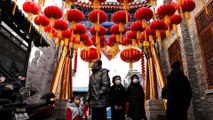 كاميرا الجزيرة ترصد احتفالات السنة الصينية الجديدة