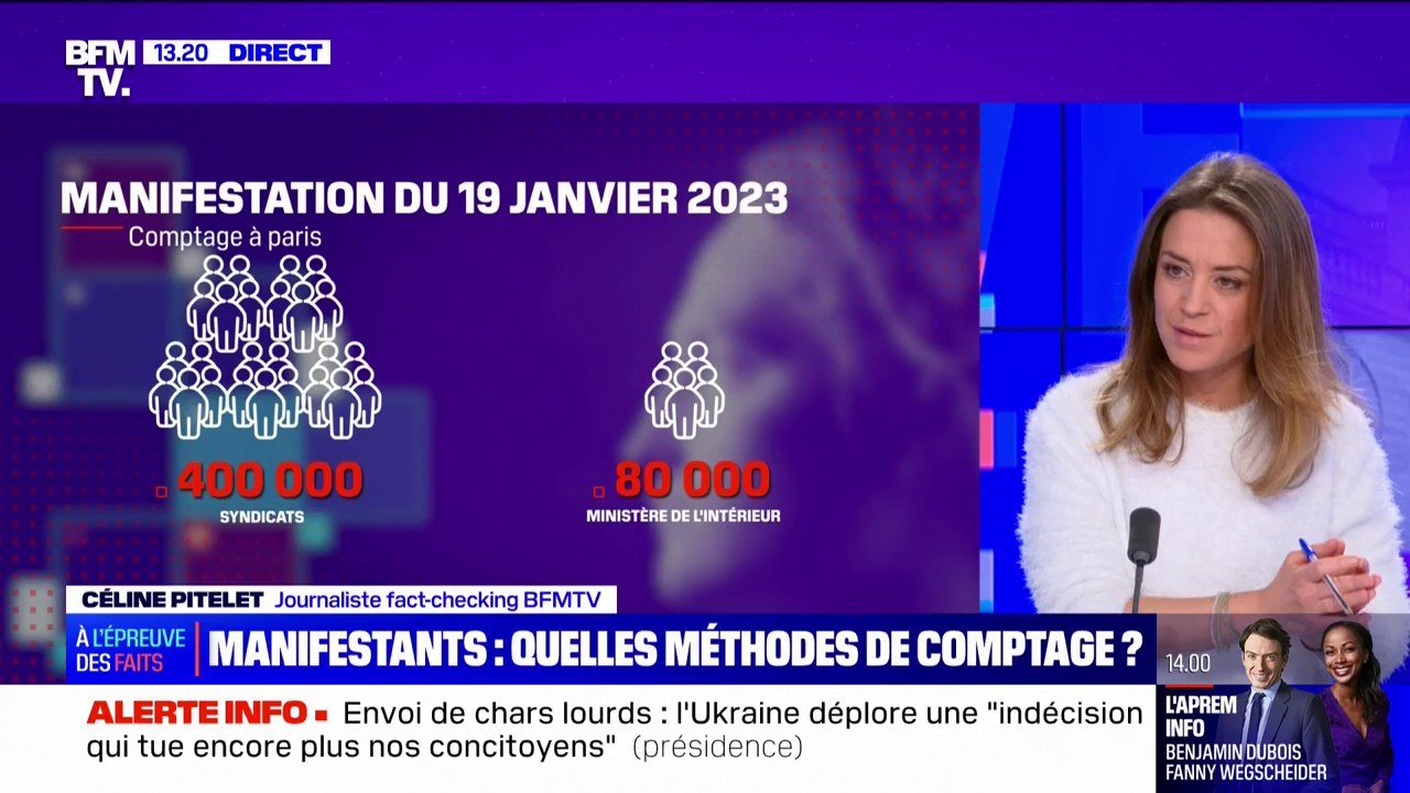 LA VÉRIF' - Syndicats, police, Occurence... Quelle méthode de comptage de manifestants est la plus fiable?