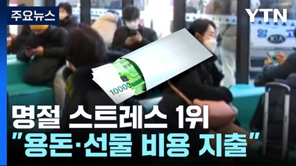 명절 스트레스 이유 1위는..."용돈·선물 비용 지출" / YTN
