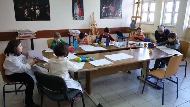 KIRKLARELİ - Öğrenciler yarıyıl tatillerini kış okulları'nda geçiriyor