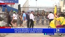 Callao: PNP refuerza seguridad en aeropuerto Internacional Jorge Chávez