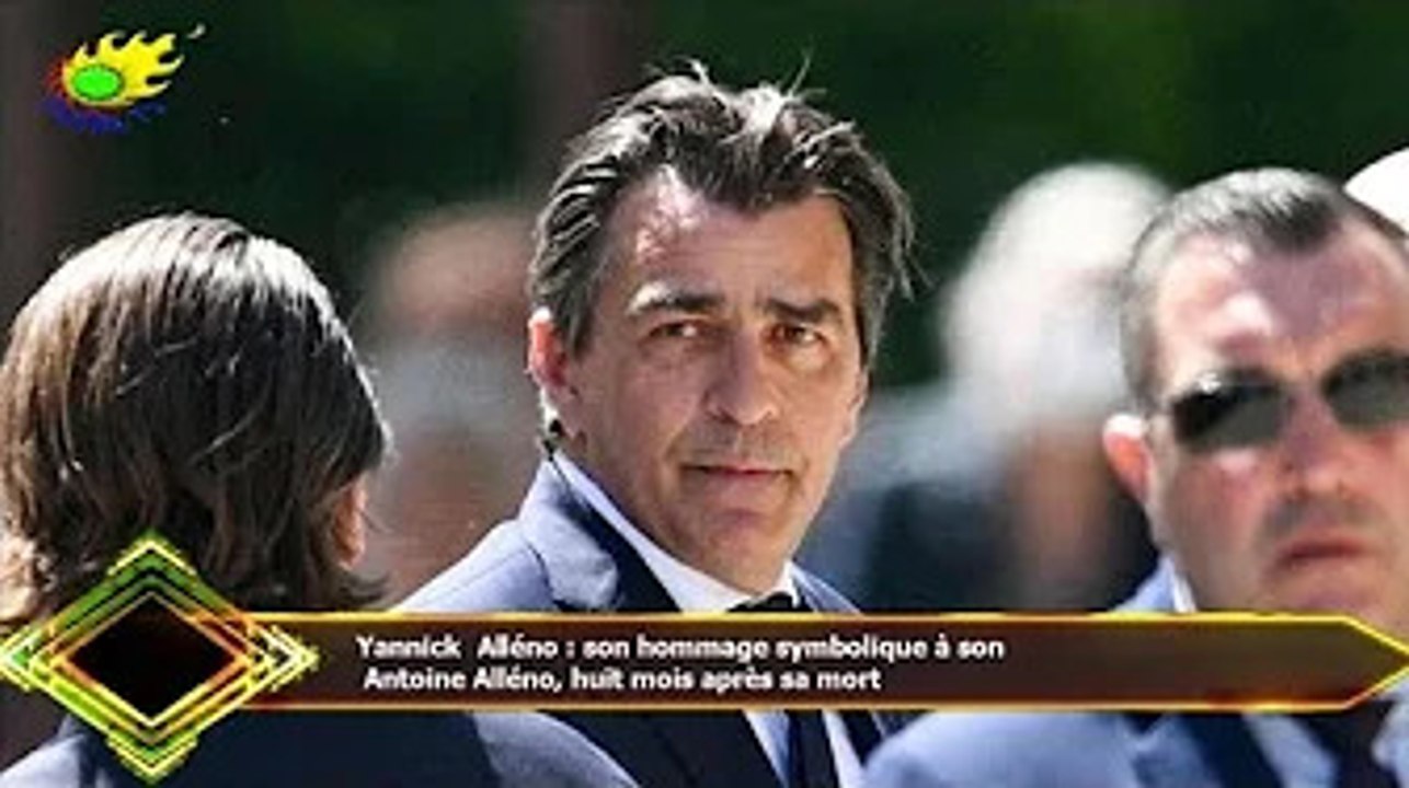Yannick Alléno : son hommage symbolique à son  Antoine Alléno, huit mois après sa mort