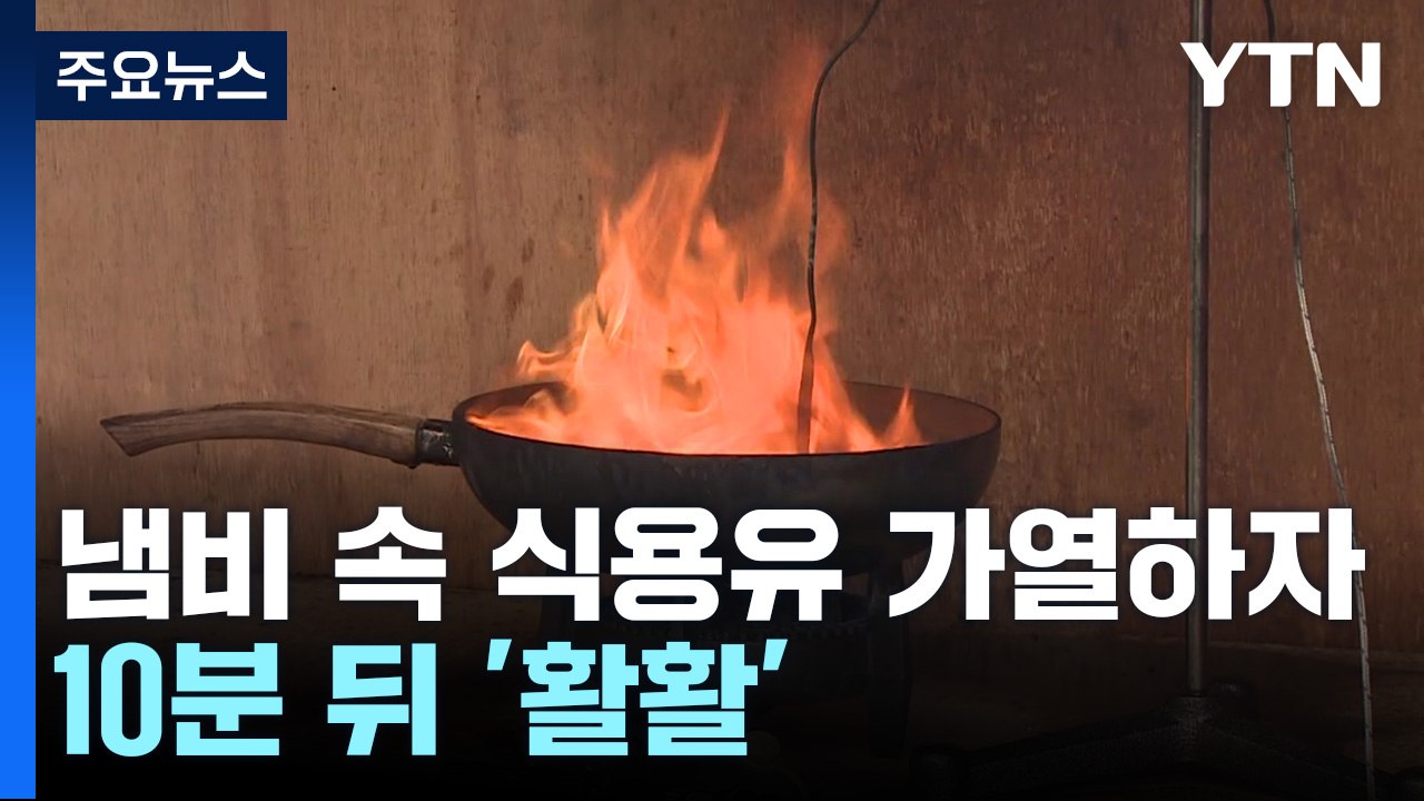 10분간 자리 비웠더니 화재...명절 튀김 요리 '주의' / YTN