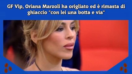 GF Vip, Oriana Marzoli ha origliato ed è rimasta di ghiaccio con lei una botta e via