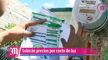 Subirán precios de productos por costos de luz