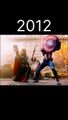 Thor and captain America evolution #marvel #iron #thor #bnftv #BENMARK