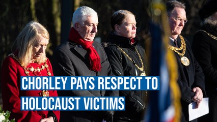 Chorley pays respect to Holocaust victims