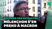 "Soyez maudit": Jean-Luc Mélenchon exhorte Emmanuel Macron à renoncer à sa réforme des retraites
