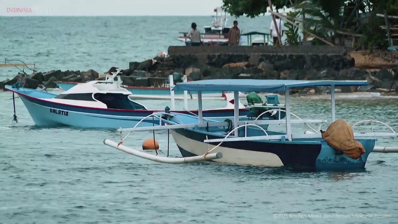Presiden Jokowi Kunjungi Bunaken dan Pantai Malalayang, Sulawesi Utara, 20 Januari 2023