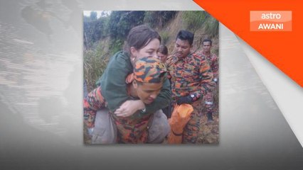 Aktiviti Pendakian | Bomba bawa turun wanita cedera daki Gunung Jasar