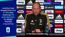 Allegri calls for players to 'pull together' following points deduction